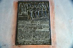 06-03 1950 Plaque To General Jose de San Martin Outside The Iglesia de San Francisco Basilica In Mendoza.jpg